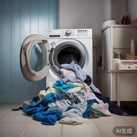 SIEMENS洗衣机售后技术支持中心解释↑洗衣机甩干异常:碰桶身问题详解