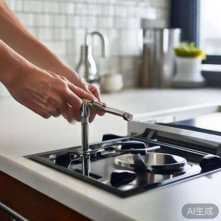 德普凯信集成灶全天维服热线分解↑集成灶地脚调整方法详解