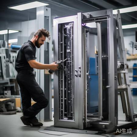 美心防盗门服务快线介绍（入户门防盗门深色款，安全美观两不误）