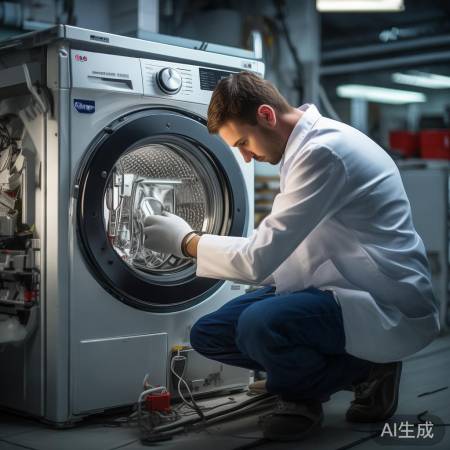 LG洗衣机售后专业检修讲解@普通洗衣机排水不畅解决妙招，告别堵塞烦恼