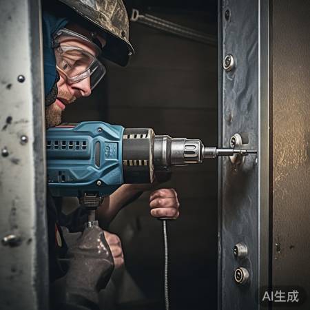 新多防盗门24热线客服普及%防盗门打孔方法详解