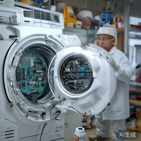 达米尼洗衣机400售后服务电话解读—松下洗衣机刹车电路故障维修攻略