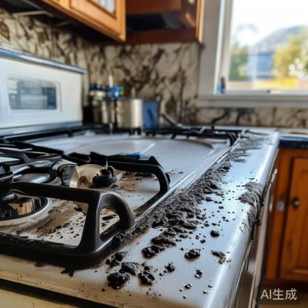 爱妻燃气灶维修电话网点查询教导㉿燃气灶黑锅清洁妙招,一招解决顽固污渍