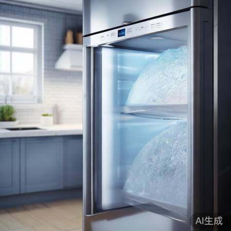 博世BOSCH冰箱专线上门教导:冰箱不关电退冰技巧，轻松解决冰层困扰